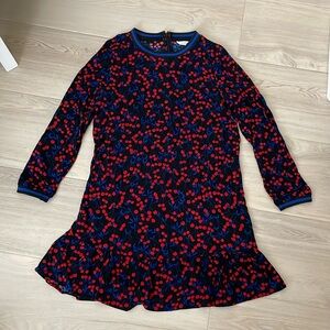 Popsugar Cherry Long Sleeve Dress - Size Medium